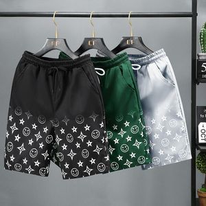 PA301 designer Men's Shorts summer Quick drying smile star print Elastic waist beach shorts