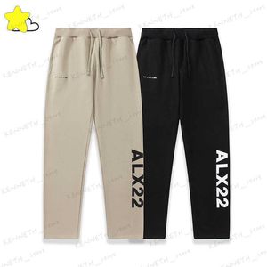 Calças masculinas 2023 Novo calça funcional preta Alyx Black Mulheres 1 1 Melhor Qualidade Print Classic 1017 Alyx 9SM Sweatpants T230412