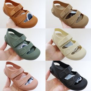 Barnskor tå sandaler klassiska igors spanien varumärke strand utomhus sommar barn tofflor flip flop casual toddler barn sandal pojkar flickor ungdom stängd mjuk sol m372#