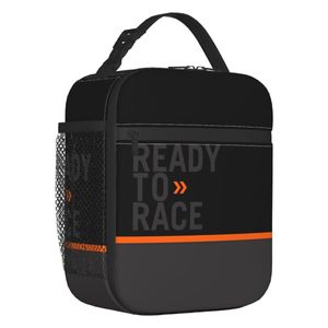 Kühlakkus/Isothermische Taschen Ready to Race Thermoisolierte Lunchtasche Enduro Cross Motocross Bitumen Bike Life Resuable Lunch Container Storage Food Box 230411