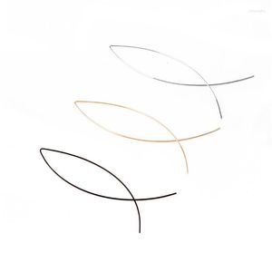 Stud Earrings Selling Fish Shaped Simplicity Handmade Copper Wire Earring For Women Brincos 2023 Geometric Jewelry Gifts