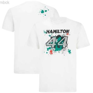 Koszulki męskie F1 T-shirty Formuła 1 Lewis Hamilton Team Racing Car 3D Print Mężczyźni Kobiety Moda Ponadgabarytowych O-Neck T Shirt Dzieci Koszulki Topy Jersey 3M412
