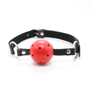 Spielzeug für Erwachsene Sexy Shop Zubehör BDSM Ball Offener Mundknebel Fetisch Männer Sklavenspiele Erotikprodukte Porno für Paare 230411