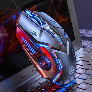 Keyboard Mouse Combos Laser for PC Gamer Gaming Ergonomic Mice with LED Backlit USB Computer Girl Laptop 230412