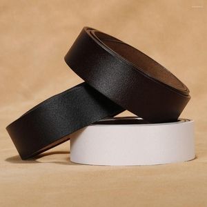 Belts Cowhide Replacement Casual Craft DIY Non-porous Girdle Genuine Leather Belt Classic Waistband 3.5cm