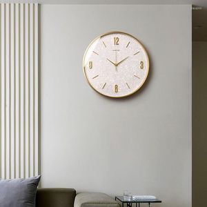 Wanduhren Stilvolle moderne Uhr Nordic Creative Art Silent Luxury Living Room Orologio Da Parete Minimalist Decor WK50WC