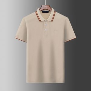 24SS Mens Designer Polos قمصان لـ Man High Street Italy Estaler Snakes Snakes Little Breating Brands Clothes Cottom Contly Tees