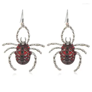 Dangle Earrings 2023 Punk Silver Color Spider Ball For Woman Jewelry