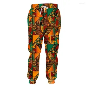 Erkek pantolon ifpd renk hayvan şerit 3d baskı harajuku geometrik desen moda büyük boy eşofmanlar unisex rahat pantolon 5xl