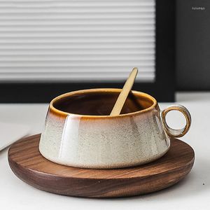 Tazze Piattini Lusso Porcellana Ceramica Viaggi Estetica Riutilizzabile China Drink Copos De Vidro Conjunto Set da tè