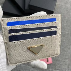 Luxury Designer Card Holders Man Woman Classic Real Leather Letter Design Coin Purse Wallet Passport Travel Document Bag Credit ID Holder Packet Wholesale