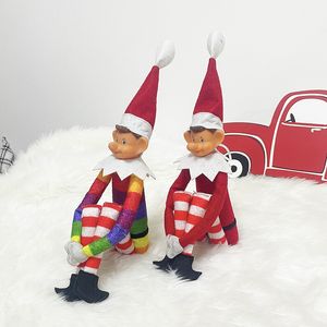 DHL decorações do arco-íris Natal Brinquedo Decorativo Mesa Crianças presente de Natal Brinquedo de Descompressão Surpresa atacado