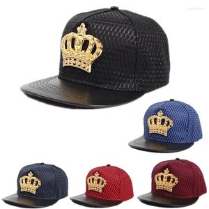 Ball Caps Mode Sommer Marke Crown Europa Baseball Kappe Hut Für Männer Frauen Casual Knochen Hip Hop Snapback Sonnenhüte Wholease