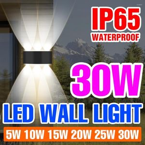 Wandleuchten 30W Led Modern Style Light SMD2835 Home Decoration Wohnzimmer Treppen 220V Lamp Spotlight Indoor Garden Lighting