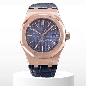 Orologio da uomo con movimento automatico di alta qualità Royal 41 mm Orologio da uomo in acciaio inossidabile dorato meccanico con vetro zaffiro inossidabile Orologio da polso impermeabile