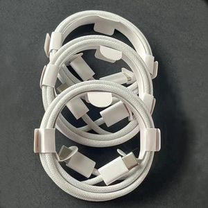 1M 3ft 2m 6ft 60W PD Cavi PD per iPhone 15 Carica rapida USB C per digitare cavi di ricarica intrecciati cavi del caricatore rapido Cavo di dati iPhone Samsung Xiaomi Huawe Telefono