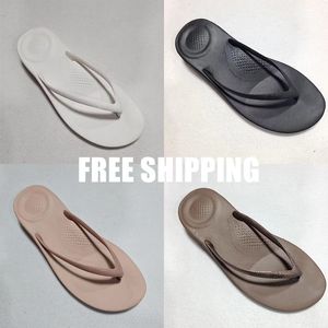 Kadınlar için fitflop terlikleri thongs flip flops lastik tasarımcı slaytlar kaydırıcılar ücretsiz nakliye dhgate yaz havuzu banyo plaj ayakkabıları iqushion ergonomik