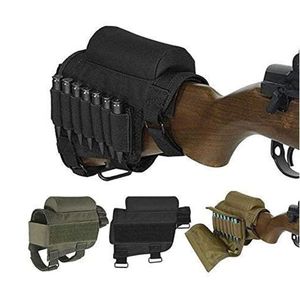 Lanternas tochas tocha ao ar livre suporte tático bochecha saco de bala de bolsa de acessórios 98k fã militar de dois campos de bala de caça portátil saco de bunda portátil 230411 230411