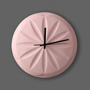 Wanduhren Digitaluhr Dekoration Zubehör L Wohnkultur Uhr Blütenblatt Keramik Zimmer Saati Mechanismus Modern