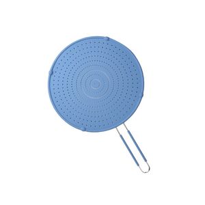 12.5inch Silicone Splatter Screen Kitchen Tools Frying Pan Grease Splatter Guard Heat Resistant Hot Oil Food Safety Oil Splash Guard Pot Cover HY0470