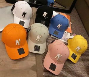 2024 QC Newly arrived Classic designer hats men and women N candy eight color baseball cap summer casual Y hat couple caps fashion brand ins