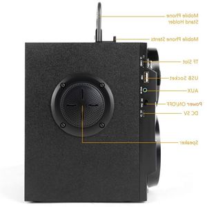 Freeshipping Bluetooth-Lautsprecher Tragbare Big Power Wireless Stereo-Subwoofer Schwere Basslautsprecher Soundbox-Unterstützung FM-Radio TF AUX USB Ladcs