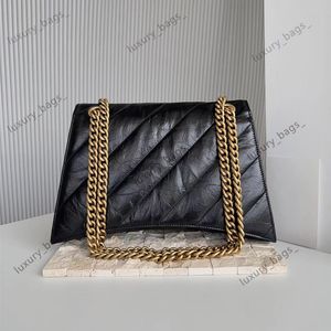 10A Mirror Quality Fashion Designer Women Chain Crush Crossbody Bag Messenger Lady Wallet Purses Olefin Leather Saddle Crocodile 32cm 25cm Shoulder Bag TOP