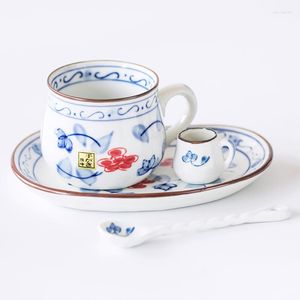 Xícaras pires tradicionais de chá chinês tradicional conjunto de luxo porcelana de café branco eco amigável tazas de cafe cozinha barra de jantar