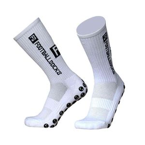 2023 New Style Football Socks Round Silicone Suction Cup Grip Anti Slip Soccer Socks Sports Men Women Baseball Rugby Socks A2