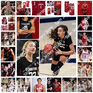 2022 Anpassad sömnad Stanford Cardinal Basketball Jersey 12 Lexie Hull 14 Jor Dan Hamilton 20 Elena Bosgana 21 Brooke Demetre 22 Cameron Brink 24 LaCie Hull Jerseys