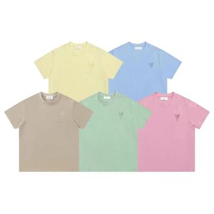 デザイナーTシャツ男性女性Tシャツサマーストリートコレクション女性のTシャツコットンカラーハイ特大の半袖