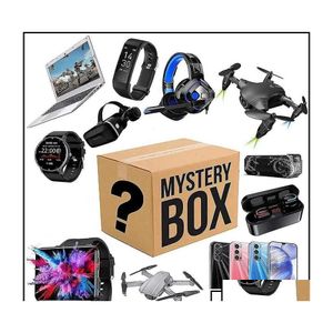 Favore di partito Mystery Box Scatole elettroniche Sorpresa di compleanno casuale Bomboniere Lucky For Adts Regalo Droni Smart Watche Otvpy Drop Deliver Dhxbx