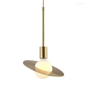 Lampade a sospensione Luce geometrica Soffitto Scatola di vetro Lampadario Illuminazione Luminaria De Mesa Cucina Lustre Sospensione