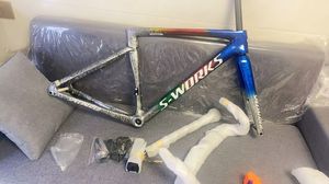 Ice Crack Carbon Fiber Road Bike Frame Custom Paint Racing Bisc Broms