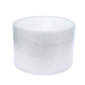 Storage Bags 2M Bubble Wrap Film Shockproof Foam Roll Bag Paper Packing Double Layer Fragile Pressure Relief Transport Buffer Filling