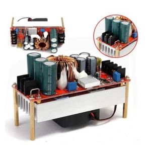 1500W 30A CC CV Boost Converter DC-DC Step Up Modulo di alimentazione regolabile DC 10V-60V a 12V-90V Kit fai da te Moduli unità elettriche Hhapa