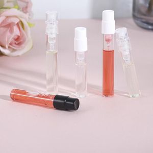 Classic Bayonet Glass Spray Perfume Bottles Travel Refillable Sample Vials Invisible Spring Pump Sprayer Fragrance Atomizer Portable Test