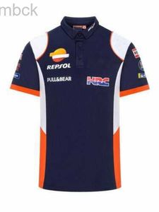 Herrt-shirts 2020 Moto GP Motorcykel Dirt Bike Jersey HRC Repsol för Honda Polo Shirt Motocross Team Racing T-Shirts S-XXL 3M412