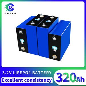 3,2V LIFEPO4 320AH BATERIA 8PCS de alta capacidade substituível LifePO4 Batteri para RV New Energy Golf Cart UPS Sistema de armazenamento solar