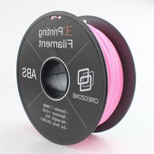 Freeshipping Pink Abs Filament Filament drukarki 3D 175 1 kg 3D Materiały do ​​drukowania ABS Plastik dla drukarki 3D XGXUI