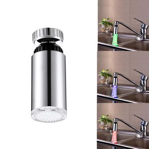 Torneiras de cozinha Cy2-8001-B6 ABS 3 Cores Sensor de temperatura Cabeças de chuveiros LEDs LED FAUCET ACESSÓRIOS DE BAIL BAIL