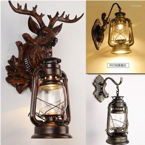 Wall Lamps Antler Sconce Led Light Exterior For Reading Bedroom Lights Decoration Applique