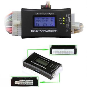 Measuring Digital LCD Display PC Computer 20/24 Pin Power Tester Check Quick Bank Supply Diagnostic Tester Tools Fcpvi