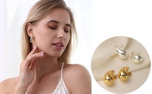 Pearl Earrings Designer Earings Hoop Earrings Dangle Earrings Bottega Earring Trendy Italy Hollow Stainless Steel Hypoallergenic 18K Gold Plated Raring Not Fade