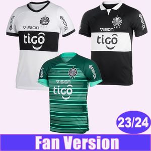 23 24 Olimpia Herren-Fußballtrikots Asuncion Paraguay League R.ORTIZ W.GONZALEZ D.GONZALEZ S.OTAARO Home Away 3rd Football Shirts