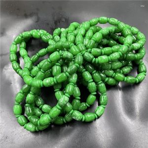 Strand Dry Qingyang Jade Bracelet Women's Tube Beads