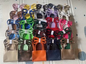 Designer-Mini-Schultertaschen, weiche Leder-Handtaschen, Damen-Handtasche, Umhängetasche, Luxus-Tragetasche, Mode-Shopping, rosa-weiße Geldbörse, Schulranzen-Tasche ohne Reißverschluss