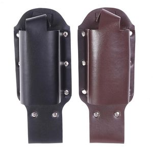 Borse contenitore 1pc portatile in pelle PU fondina in metallo bottiglia in vita borsa da cintura per birra pratiche bottiglie di vino supporto per lattine per bevande272h