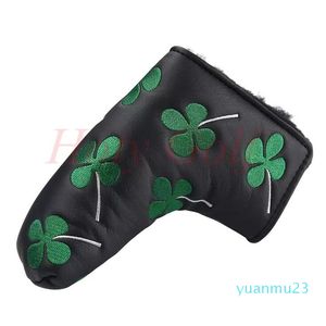 Ny 1st Golf Black/White Clover Putter Head Cover för golfputare 134