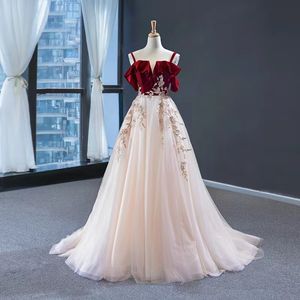 Plus Tamanho Mãe da noiva árabe Aso Ebi Ebi Luxo Lace Misos Vestidos de baile Mermaid Strap Velutum Evening Festa formal Second Reception Dress Dress 403